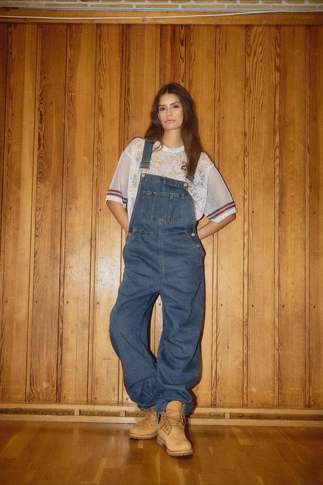 Noisy May - Nmwestern Luka Dungaree Vi612Mb - 5060366 Medium Blue Denim Vi612Mb