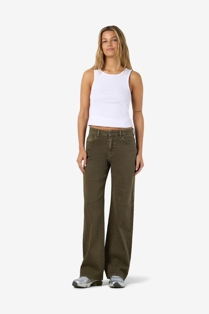 Noisy May - Nmyolanda Straight Jeans Colored - 5048501 Kalamata