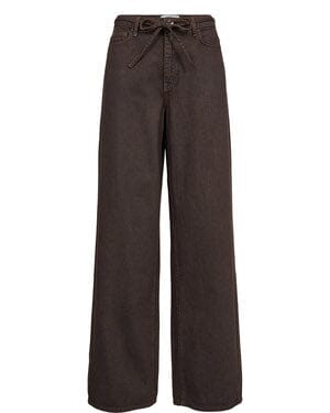Nümph - Nubrooklyn Hr Wide Jeans 707358 - Black Coffee