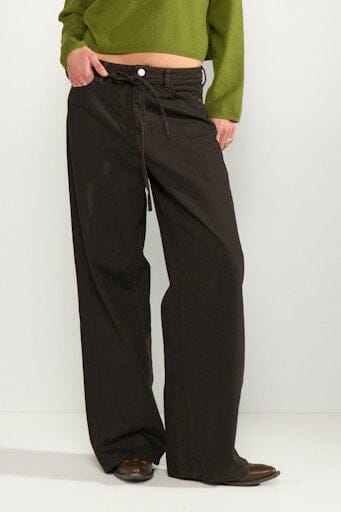 Nümph - Nubrooklyn Hr Wide Jeans 707358 - Black Coffee Jeans 