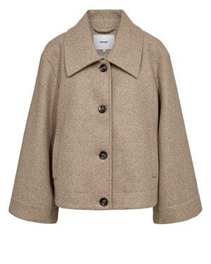 Nümph - Nukimma Short Jacket 706895 - Sesame Melange