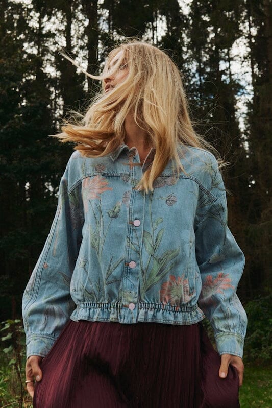 Nümph - Nuverona Jacket 706993 - Light Blue Denim Jakker 