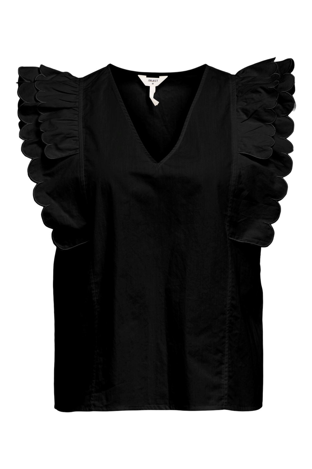 Object - Objhope Papaya Nour S/S Top - 4821436 Black