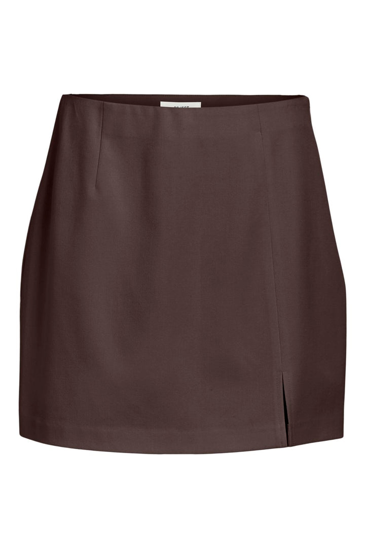 Object - Objlisa Mini Skirt - 4922597 Seal Brown