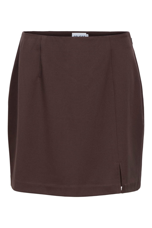 Object - Objlisa Mini Skirt - 4922597 Seal Brown