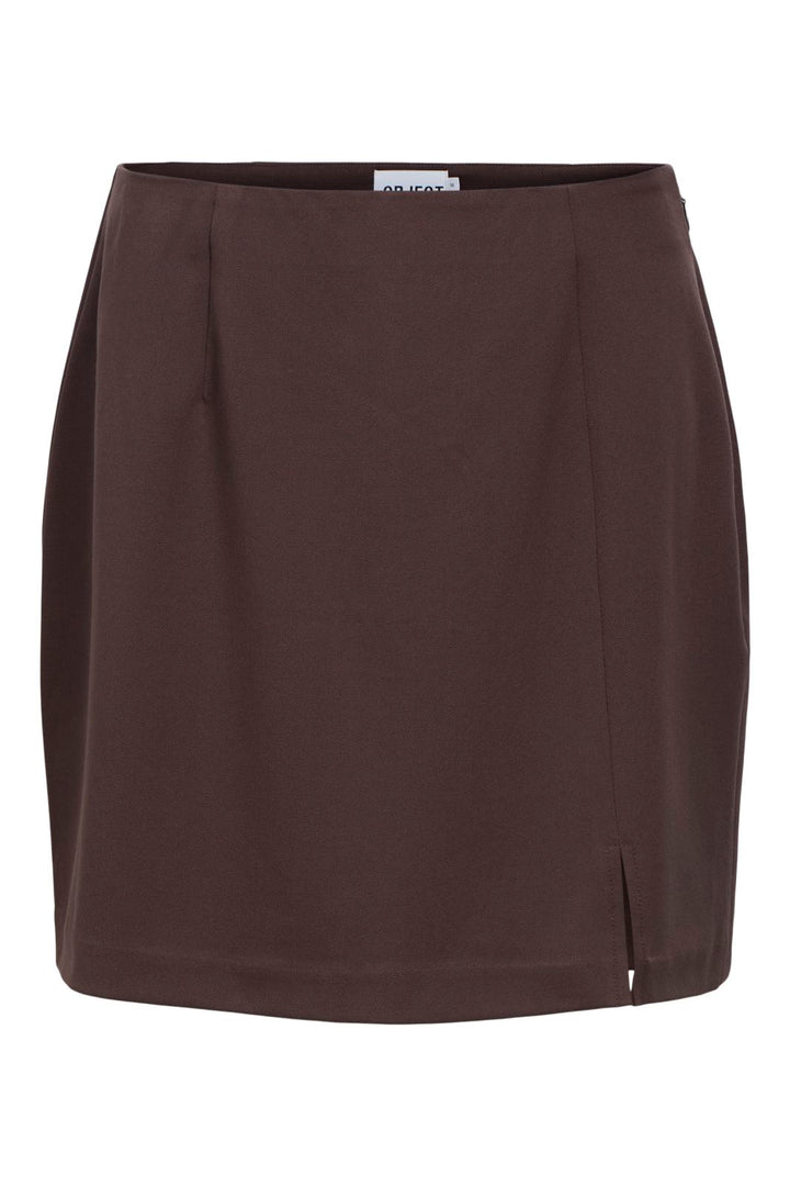 Object - Objlisa Mini Skirt - 4922597 Seal Brown