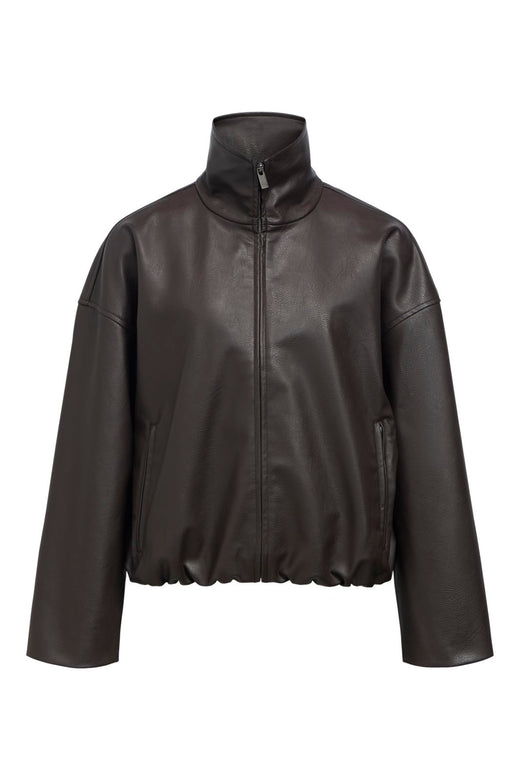 Object - Objliva L/S Bomber Jacket - 5158448 Seal Brown