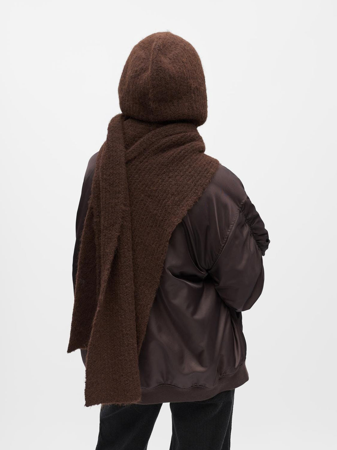 Object - Objmilu Scarf Knit Balaclava - 4915497 Java Huer 