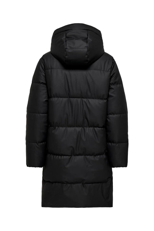 Only - Onlagnes Coated Long Puffer Coat - 4925204 Black
