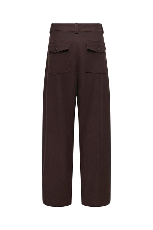 Only - Onlclair Barrel Pant - 5065424 Black Coffee