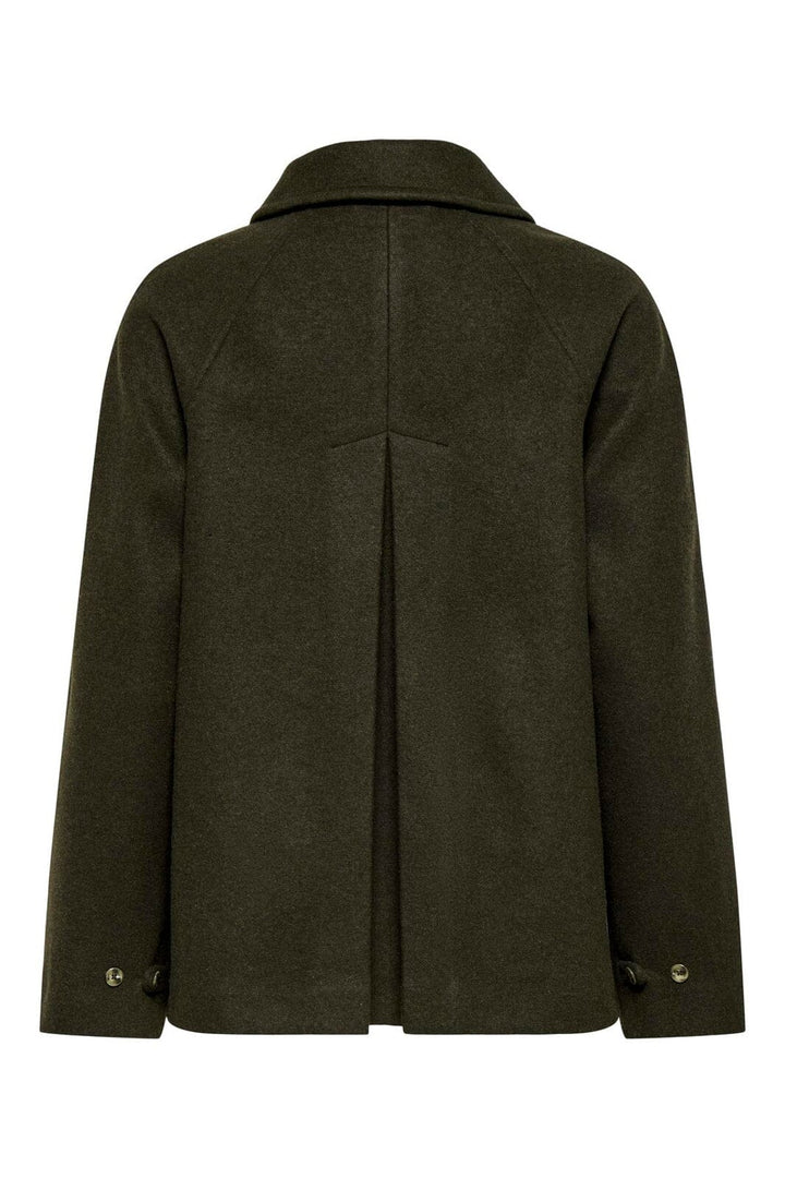 Only - Onlevie Jacket Cc - 5100138 Dark Olive Melange