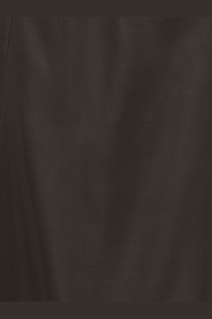 Only - Onlfiby Faux Leather Long Skirt - 5150258 Chocolate Torte