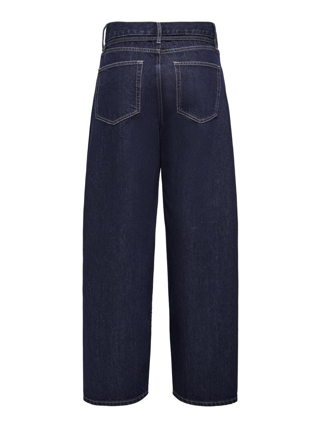 Only - Onlgianna Straight Dot630 - 4889930 Dark Blue Denim Rinse