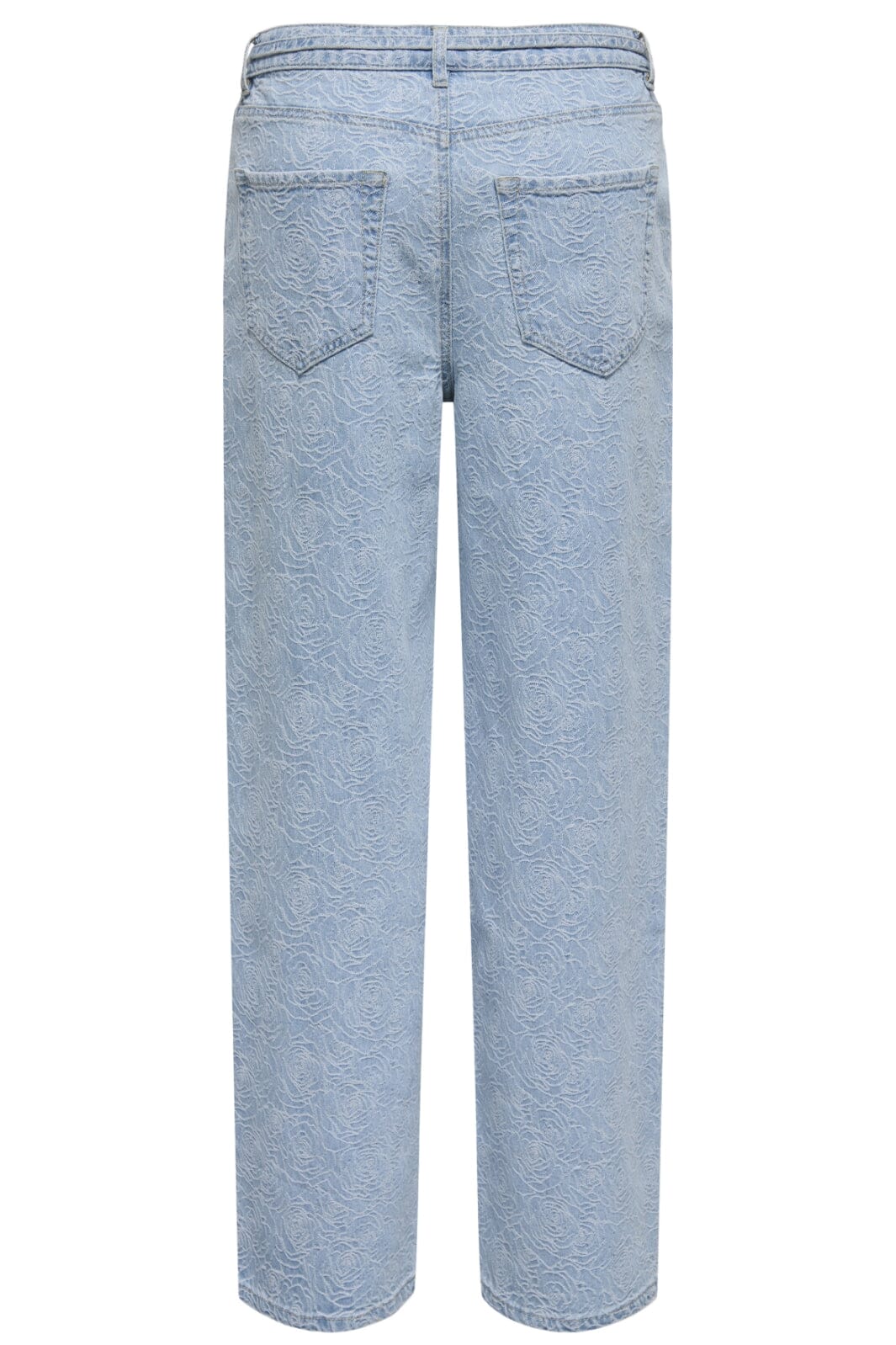 Only - Onlgianna Straight Flower 15352390 - 4802452 - Light Blue Denim