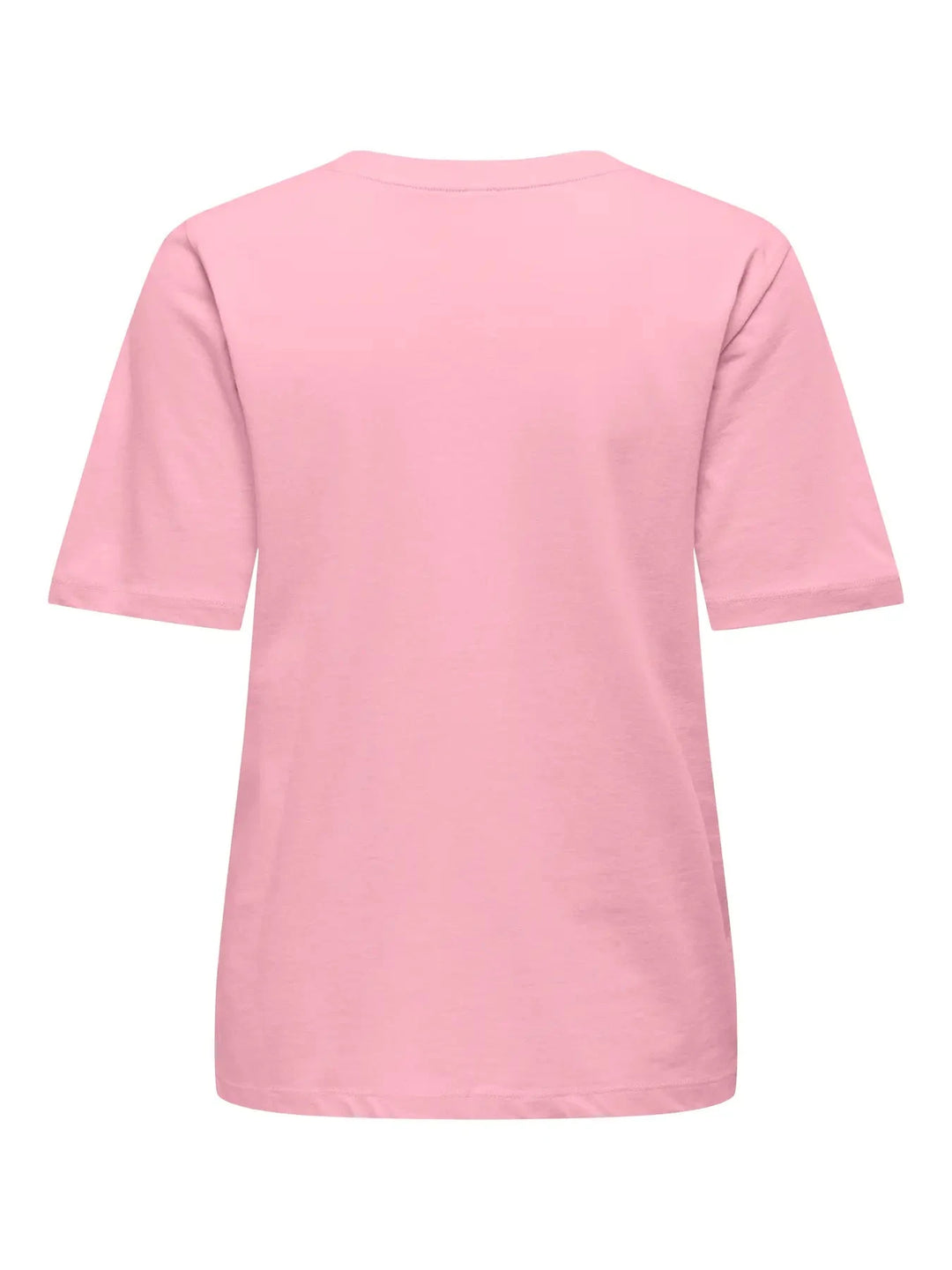 Only - Onlhappy Life S/S Emb Top - 5048918 Romance Rose Abdel Red Heart T-shirts 