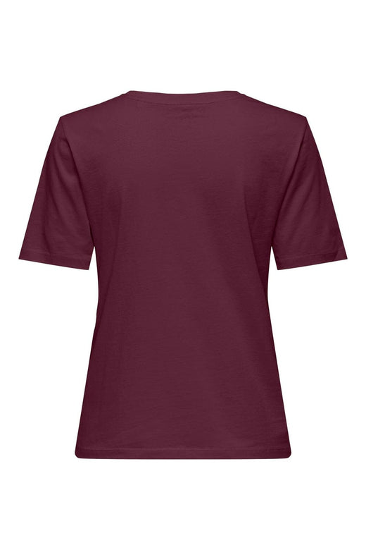 Only - Onlhappy S/S O-Neck Tee Pr - 5121592 Fig