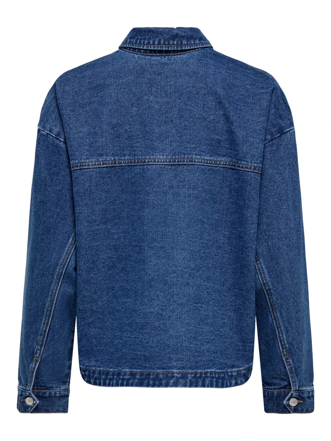 Only - Onllara Ls Shacket Gua - 5036779 Medium Blue Denim Jakker 