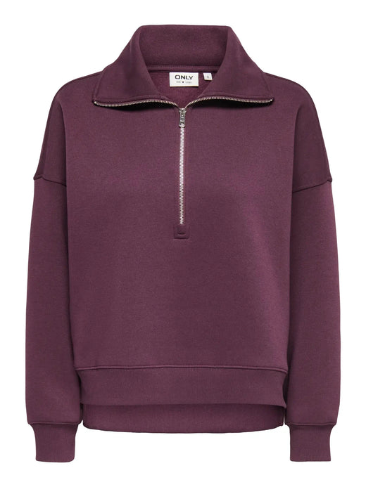 Only - Onllesure L/S Half Zip Rs Swt - 5117440 Fig Sweatshirts 