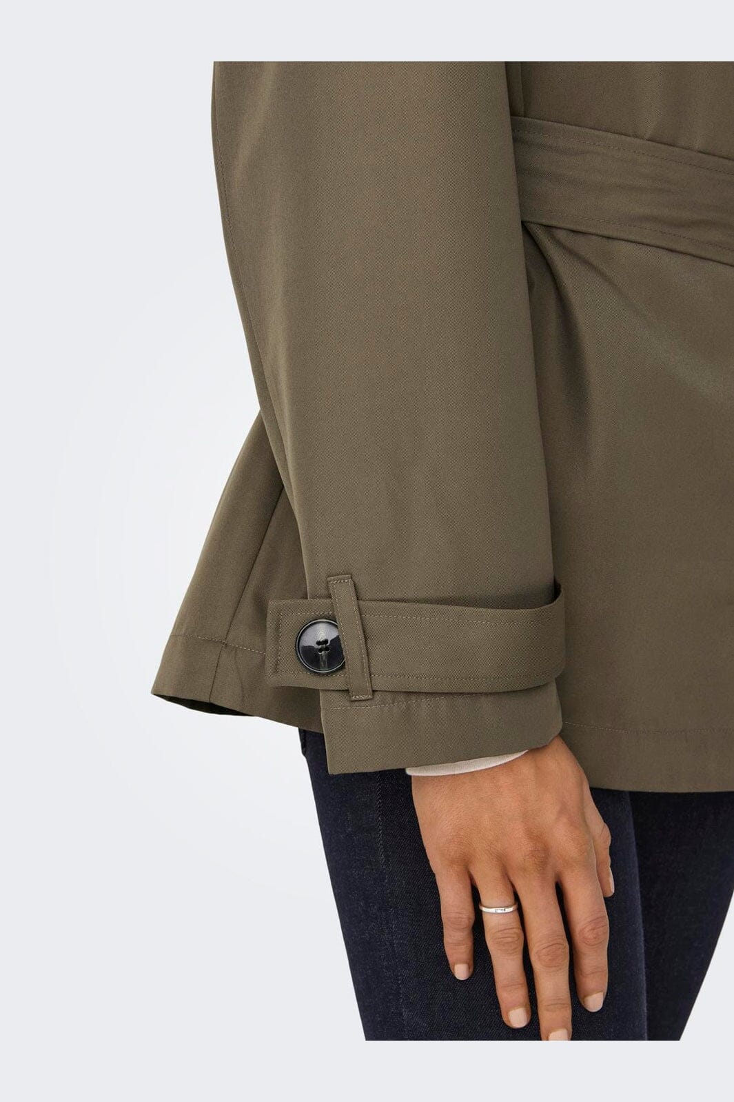 Only - Onlline Short Trenchcoat - 4441040 Walnut