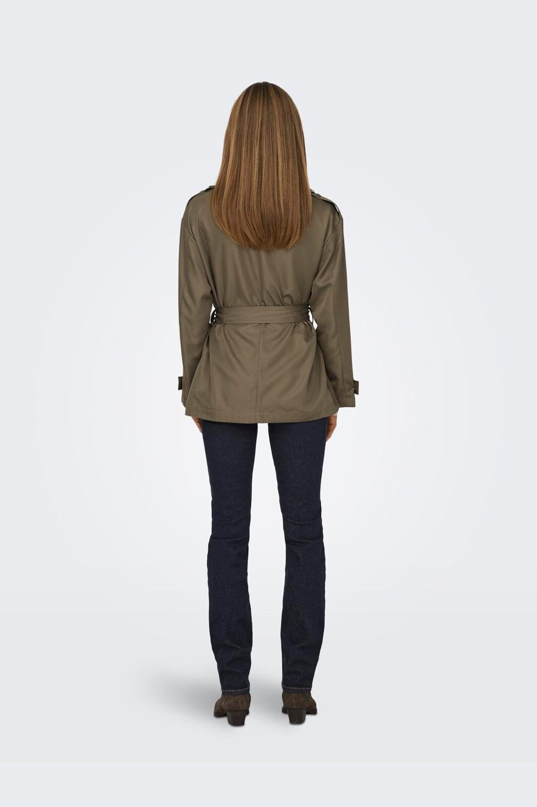 Only - Onlline Short Trenchcoat - 4441040 Walnut