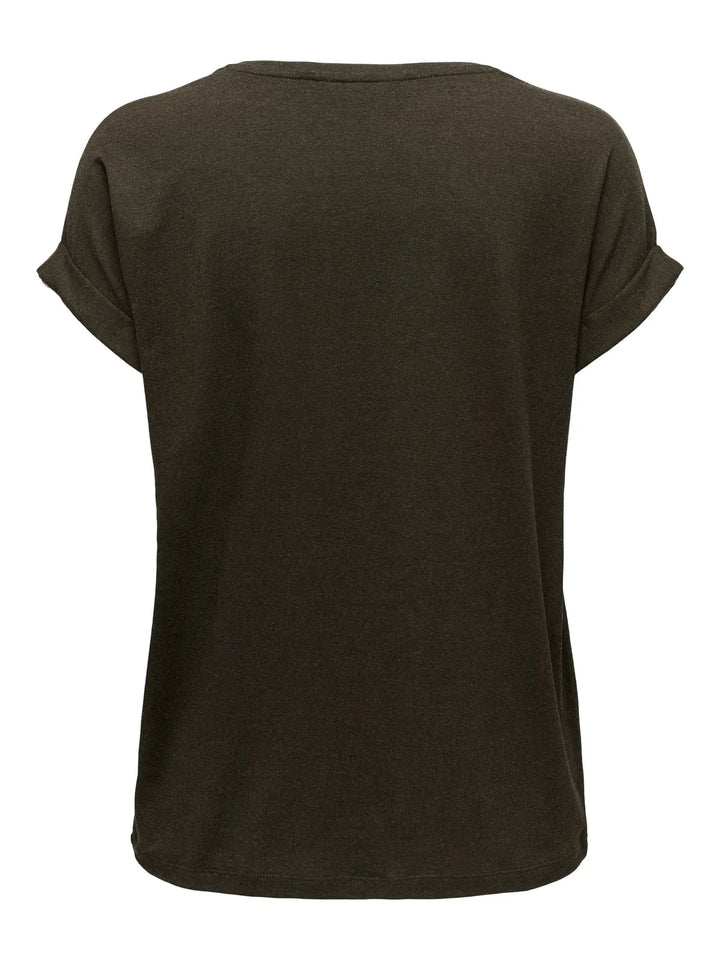Only - Onlmoster S/S O-Neck Top - 4336607 Demitasse T-shirts 