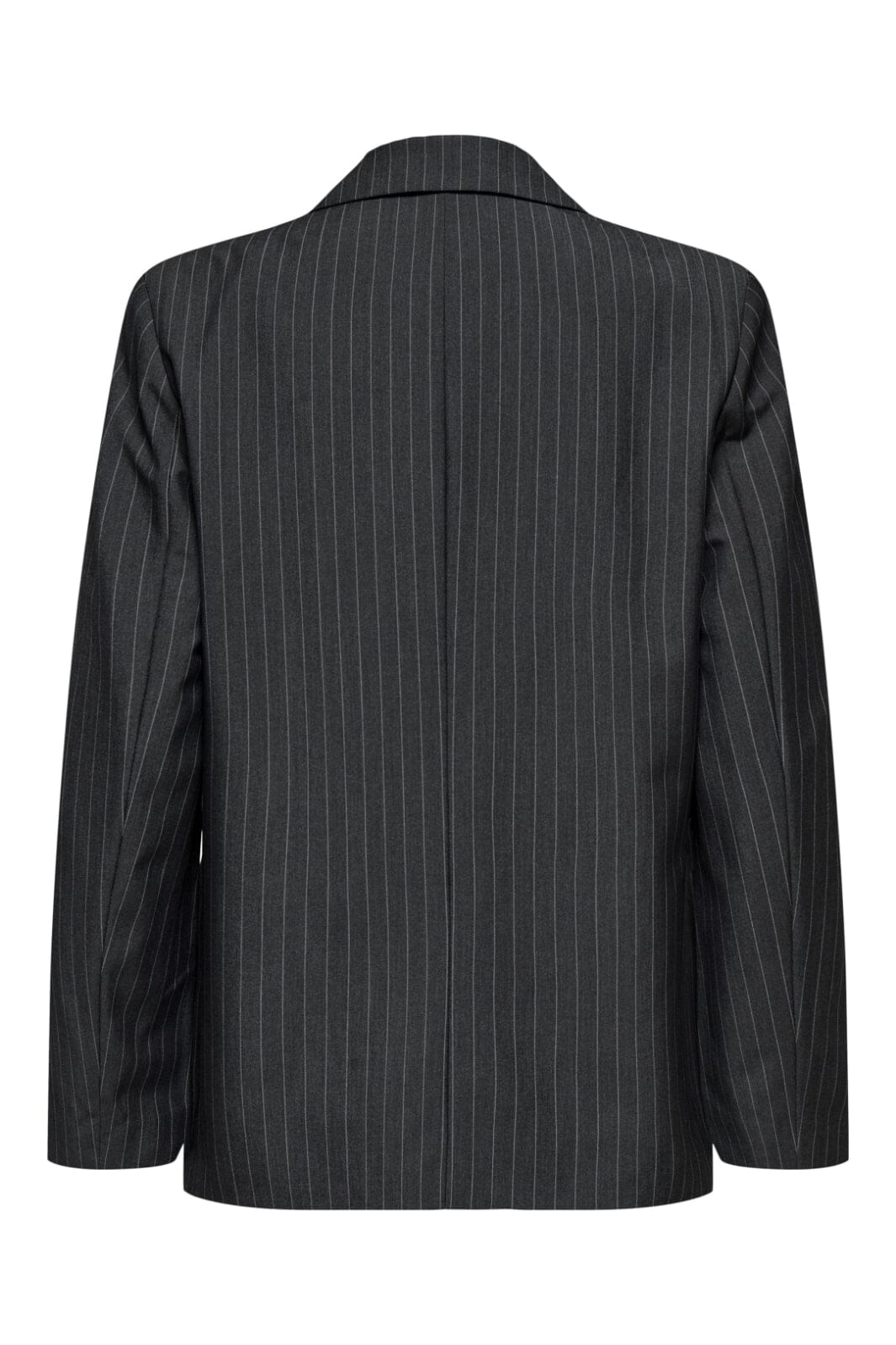 Only - Onlnisa Life L/S Pinst Ovs Blazer Cc Tlr - 4785813 Dark Grey Melange W. Ultimate Gray