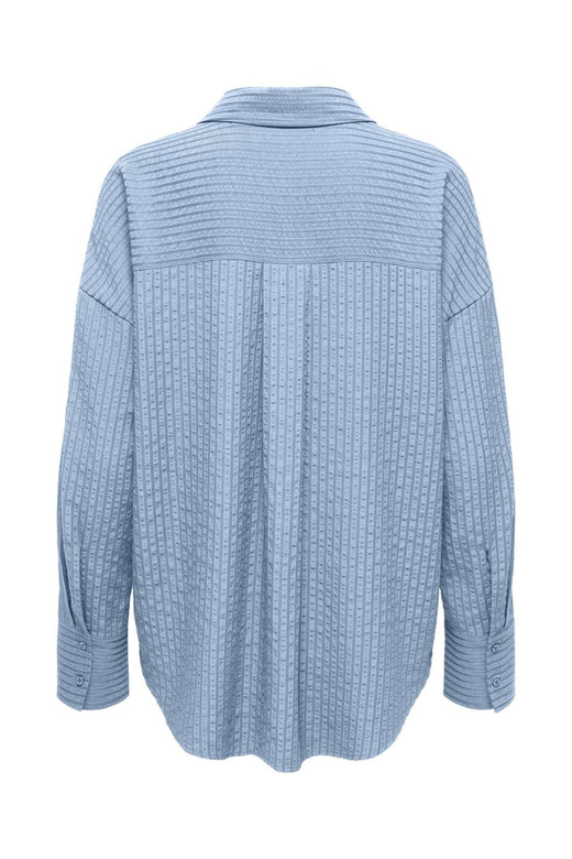 Only - Onloregon Bari L/S Shirt - 5079607 Cashmere Blue