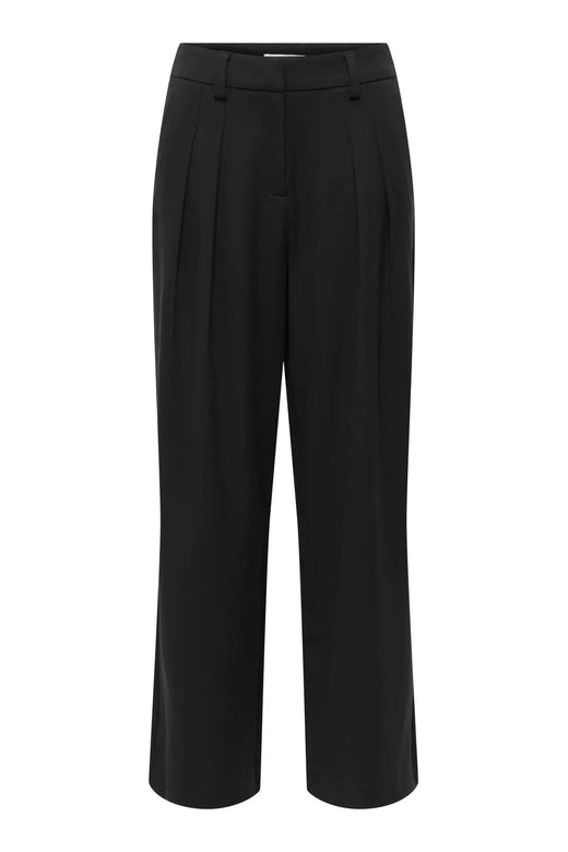 Only - Onlpalino Wide Pleat Pant Tlr - 5171717 Black Bukser 