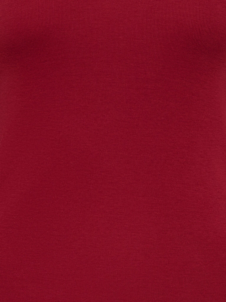 Only - Onlrina V-Neck Tank Top S/L - 5255758 Winery Toppe 