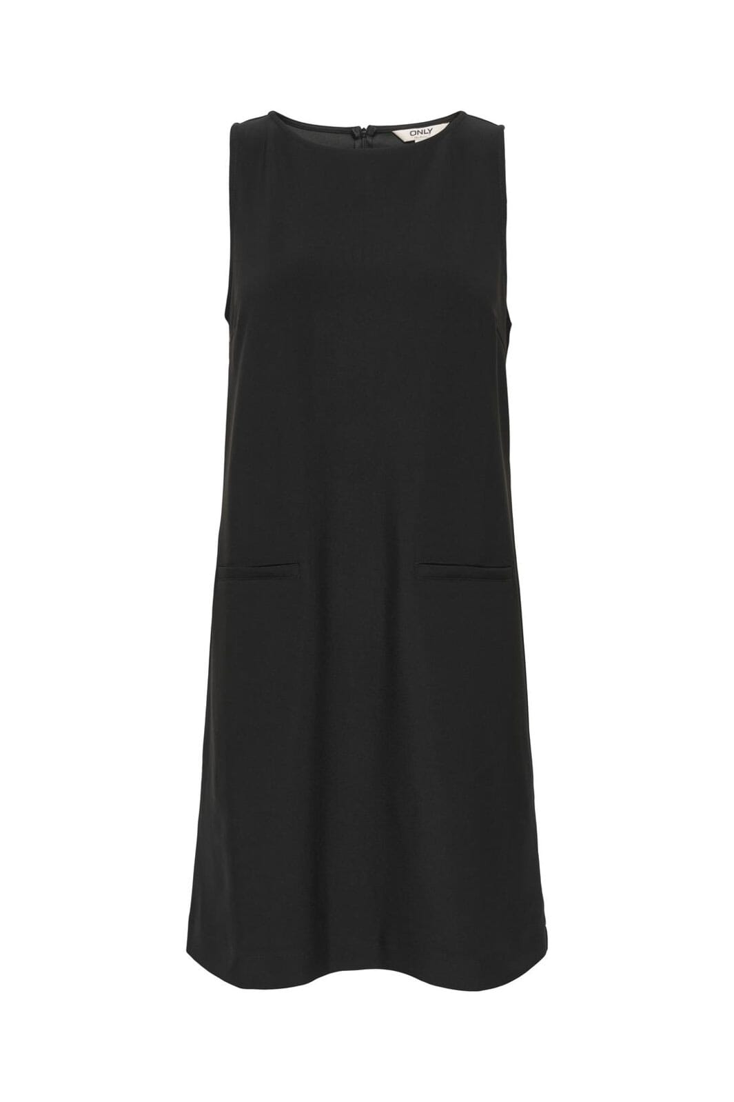 Only - Onlsaria Life S/L Dress Tlr Ox - 4975020 Black