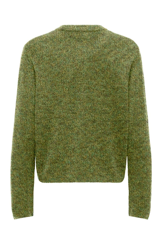 Only - Onlsimoni L/S O-Neck Cardigan Knt - 5112879 Forest Night Melange