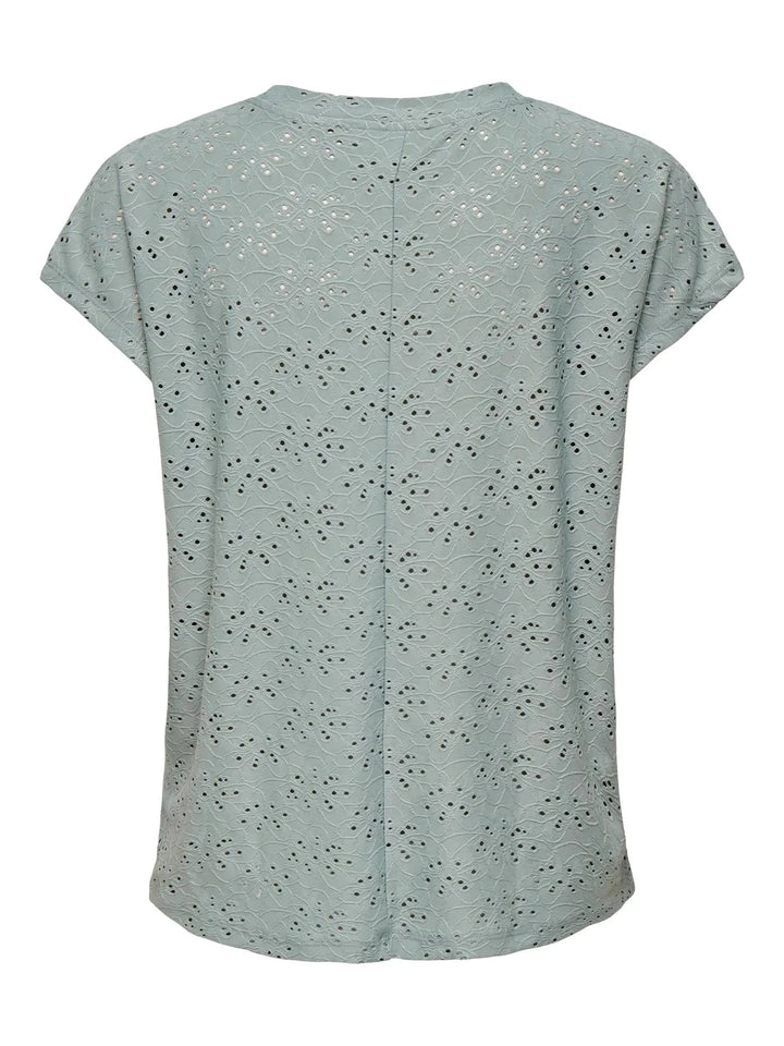 Only - Onlsmilla Life S/S Top - 4732133 Abyss T-shirts 
