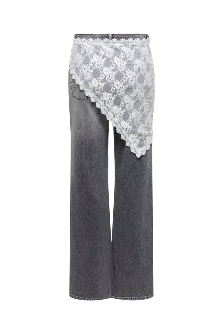 Only - Onlsof Lace Scarf - 5082271 Cloud Dancer