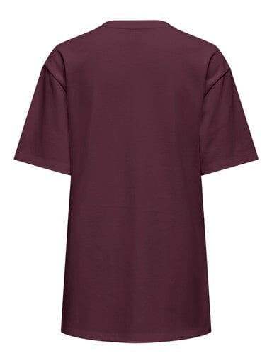 Only - Onlsuperior S/S O-Neck Long Top - 5221950 Fig Bright White - Keep Real T-shirts 