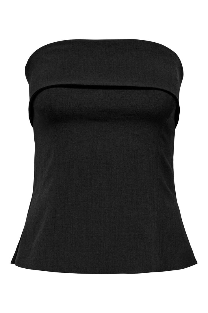 Only - Onlsvea Life S/L Tube Top Tlr - 5059778 Black