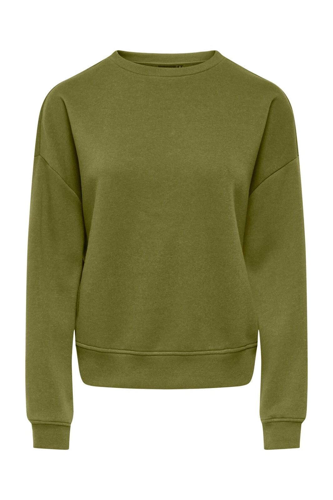 Only - Onlsweat Life L/S Crew Oversize Swt - 5209307 Peat Moss
