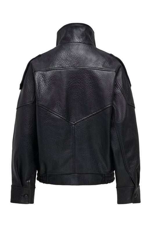 Only - Onlvani L/S Faux Leather Jacket - 5090365 Black