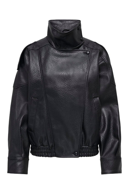 Only - Onlvani L/S Faux Leather Jacket - 5090365 Black