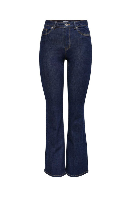 Only - Onlwauw Flared Rinse Gua030 - 3626892 Dark Blue Denim