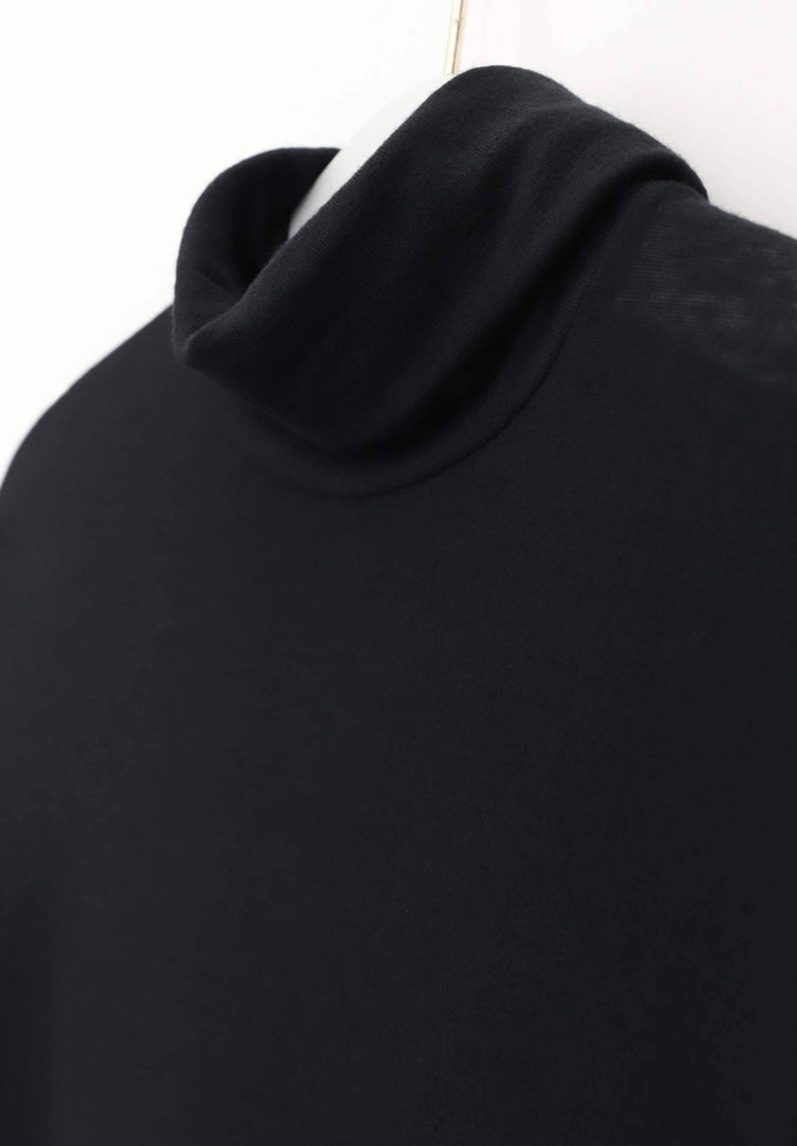 Oroblu - Oroblu Perfect Line Cashmere Turtleneck Top Vobt67057 - Black Bluser 