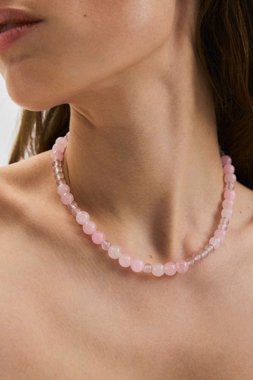 Pernille Corydon Jewellery - Blush Necklace n-526-gp - Gold Plated Recycled Sterling Silver Halskæder 
