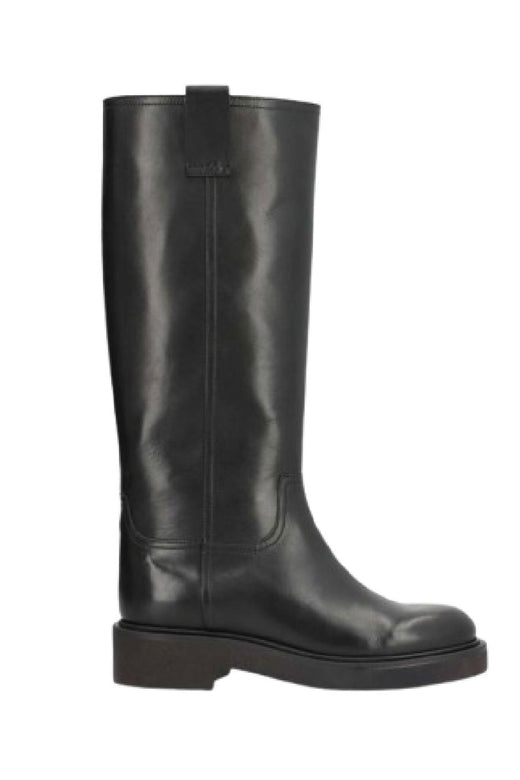 Phenumb Copenhagen - Madison Long Leather PB-510046 - Black Støvler 