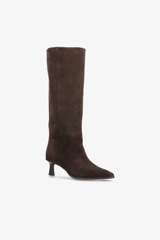 Phenumb Copenhagen - Signature S Long Suede SIGNLS - Noir Cacao