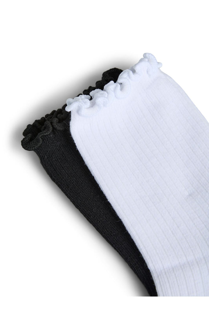 Pieces - Pcafia 4 Pack Socks - 4866212 Black 4-Pack Blc-Blc-Briw-Briw
