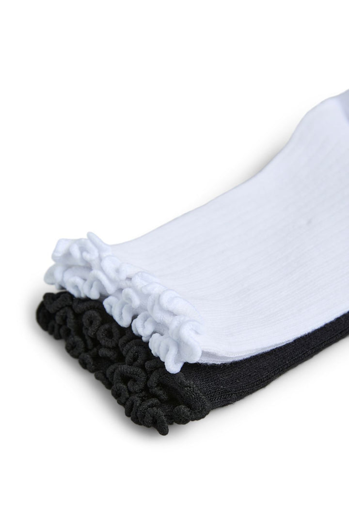 Pieces - Pcafia 4 Pack Socks - 4866212 Black 4-Pack Blc-Blc-Briw-Briw