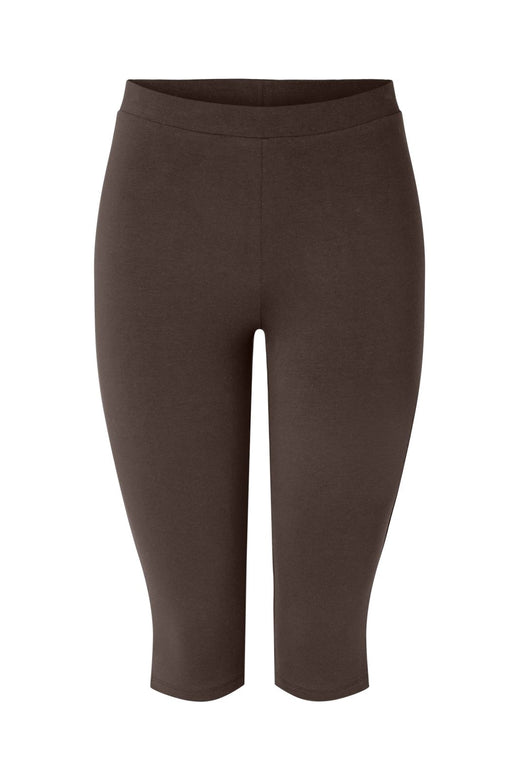 Pieces - Pcalli Capri Leggins Dm - 5260916 Hot Fudge