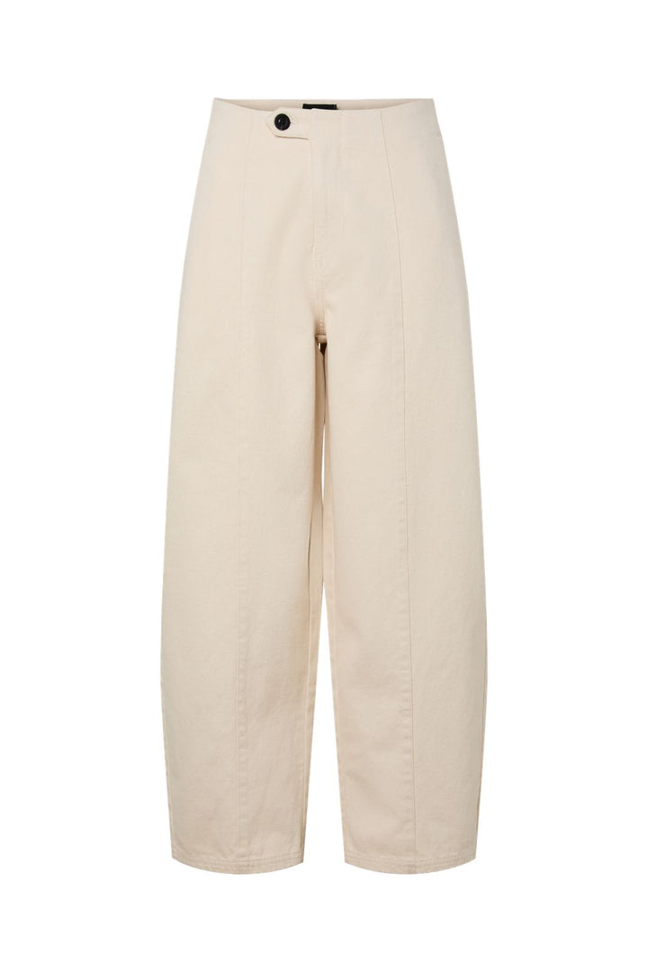 Pieces - Pcatalie Barrel Pants - 5078080 Greige