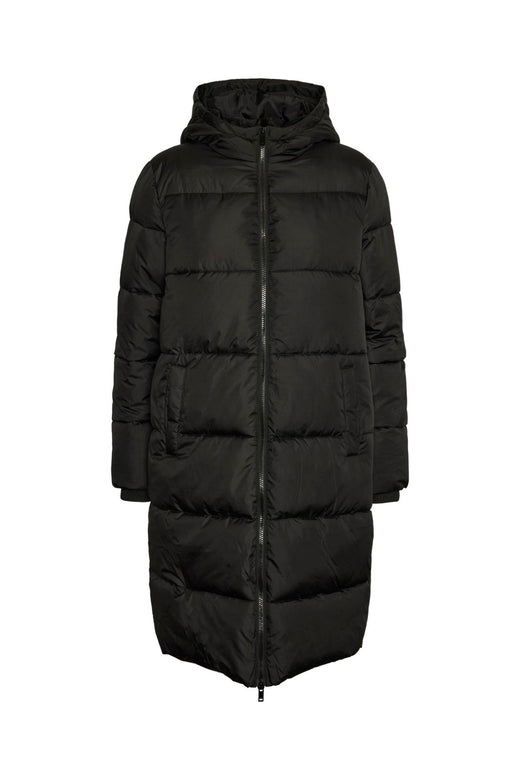 Pieces - Pcbee New Long Puffer Jacket - 3718779 Black