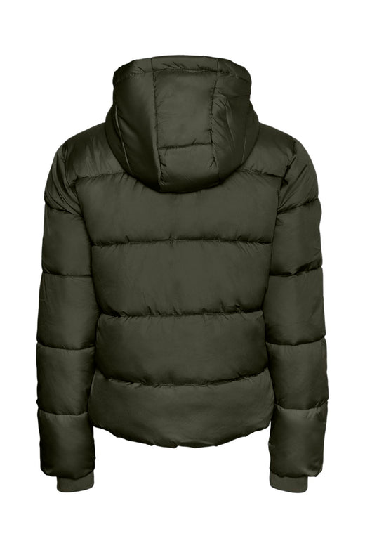 Pieces - Pcbee New Short Puffer Jacket - 4634267 Forest Night