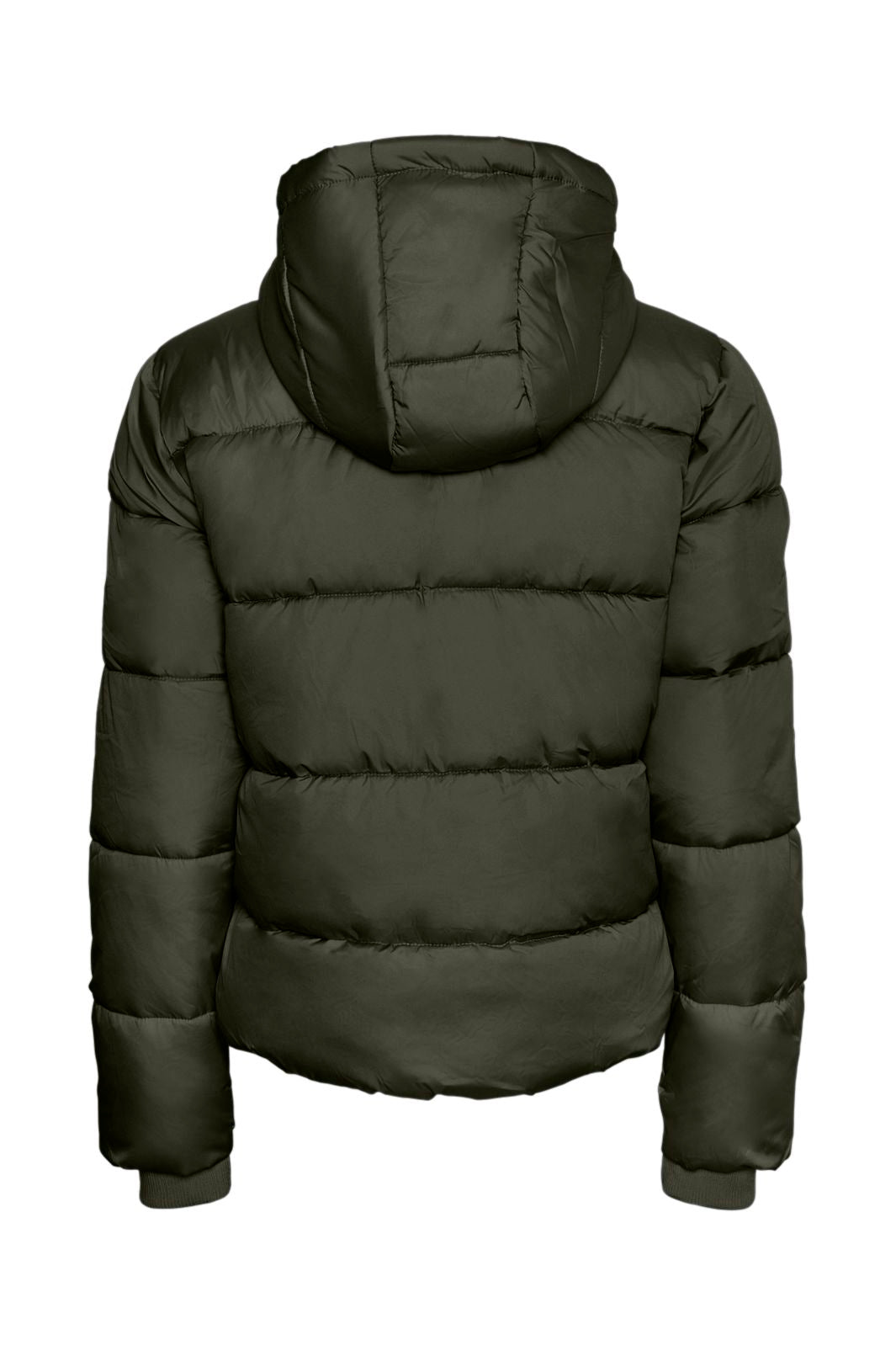 Pieces - Pcbee New Short Puffer Jacket - 4634267 Forest Night